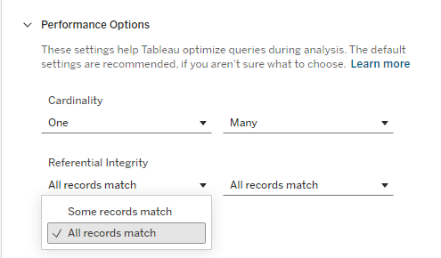 Cardinality and Integrity