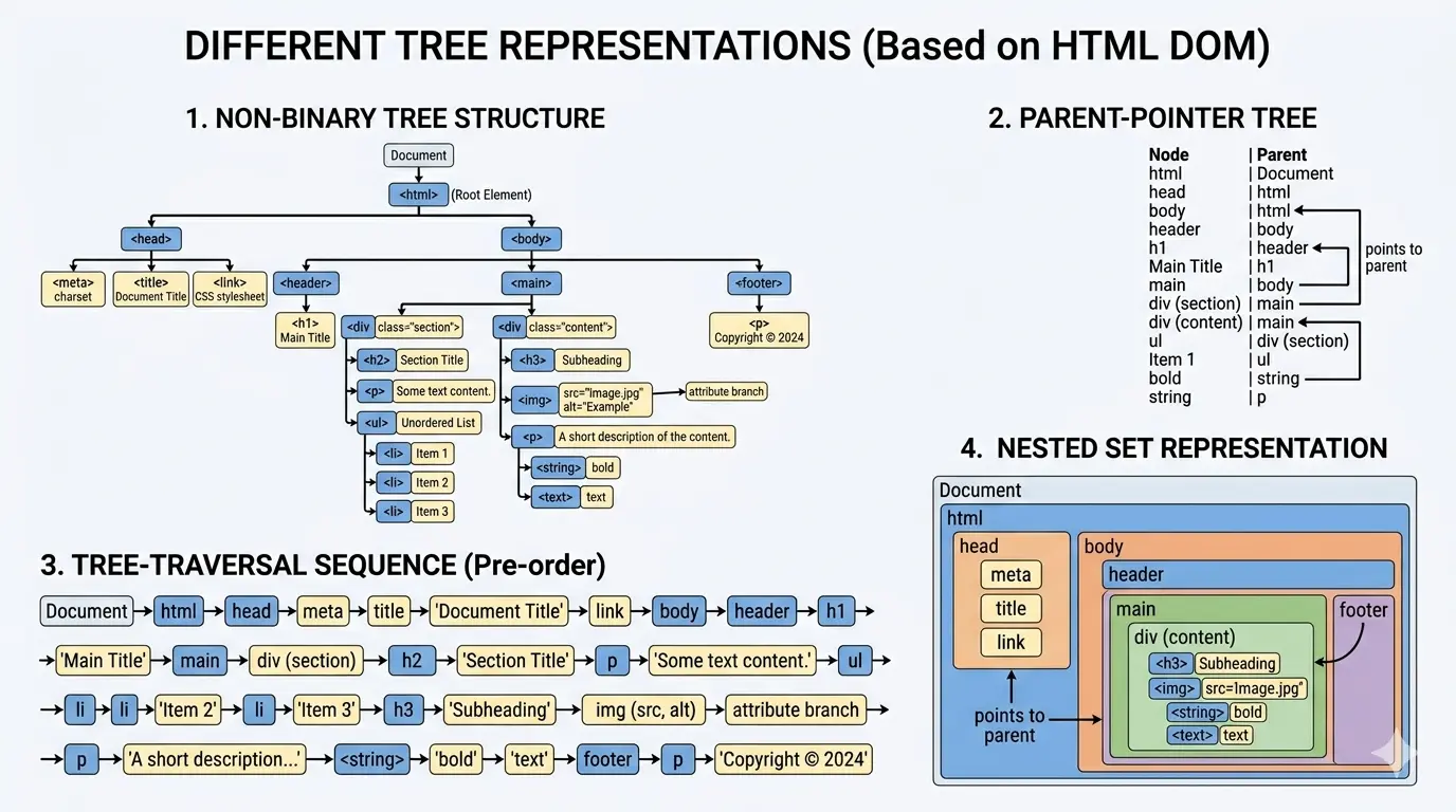 Tree Representations